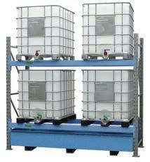 IBC KG/TASO ALLASMITAT (L x S x K) ALLAS HINTA R23-3620 Lavahylly maalattu 2380 x 1100 x 3000 mm 2200 mm 2 4 IBC à 1000 L 3000 kg 2180 x 1300 x 535 mm 1000 L 1 600 R23-3621 Lisäelementti maalattu 1