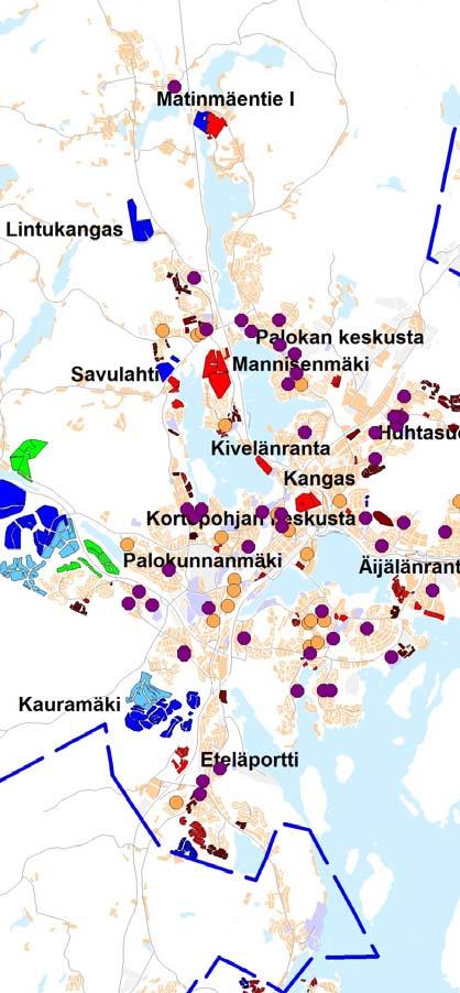 Palveluverkon lähtötietojen ylläpito ja muutosten hallintamenetelmä Kymppi R toimintaympäristössä palveluverkkojen tarkastelussa on keskitytty ns. dynaamisten palveluverkkojen tarkasteltuun.