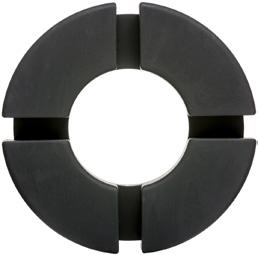 nro: 5017206 Mitta: Ø 170 mm H 30 mm Hinta/kpl: 18,00 Pihvipuristin, musta Muovia. Art.