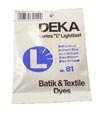 DEKA BATIIKKIVÄRIT 008239104 DEKA BATIK SITRUUNANKELTAINEN 10 g 12 PSS 3,60 008239105 DEKA BATIK KELTAINEN 10 g 12 PSS 3,60 008239110 DEKA BATIK ORANSSI 10 g 12 PSS 3,60 008239117 DEKA BATIK