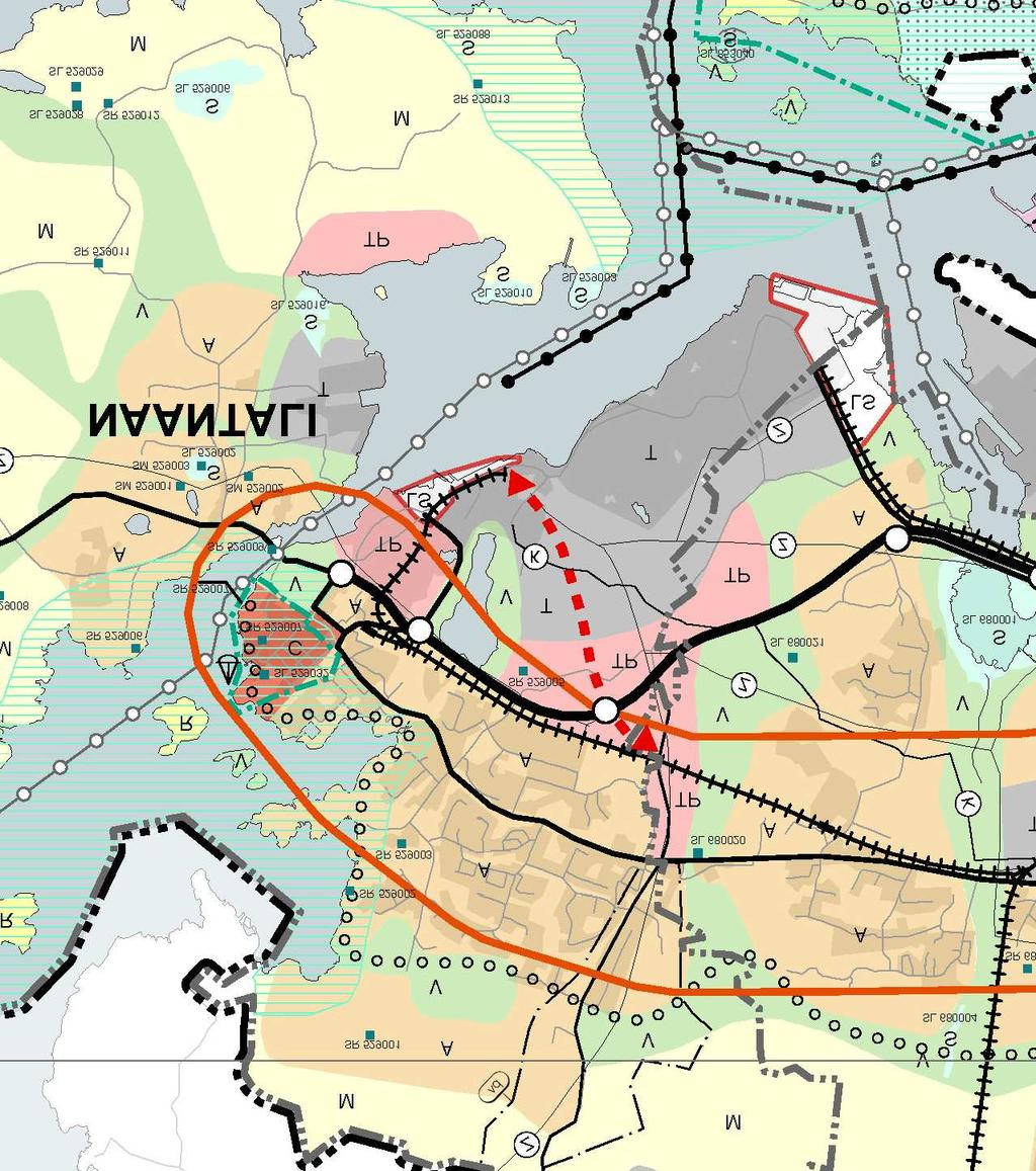 NAANTALI Luolalan teollisuusalueen asemakaavamuutos, Kortteli 7 OTE MAAKUNTAKAAVASTA Alueen sijainti Suunnitteluala, työnumero ja piirustuksen numero YSK 1816-D4178 LIITE 2 Puutarhakatu 45 B, 20100