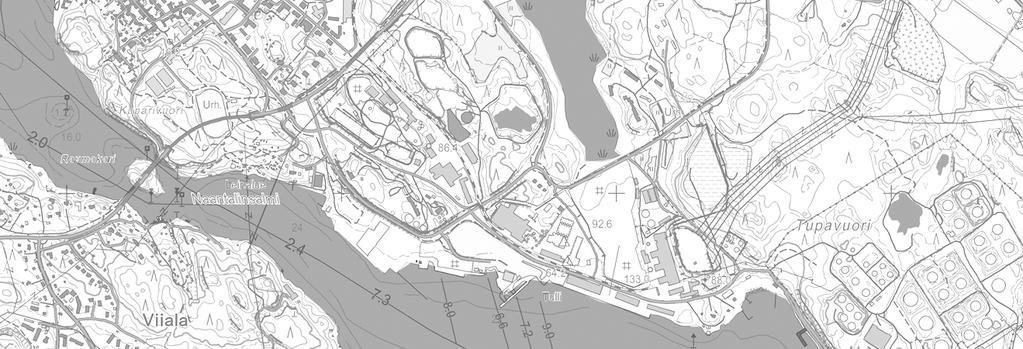 Kaava-alueen laajuus on runsaat 1,3 ha. Kuva 1. Suunnittelualueen sijainti. 3.1.2 Luonnonympäristö 3.1.3 Rakennettu ympäristö Kaava-alueen luonnonympäristö on ihmisen muokkaamaa.