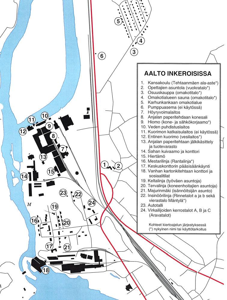 Stora Enso Publication Papers Oy Ltd 46 (114) Kuva 9.1. Alvar Aalto Inkeroisissa.
