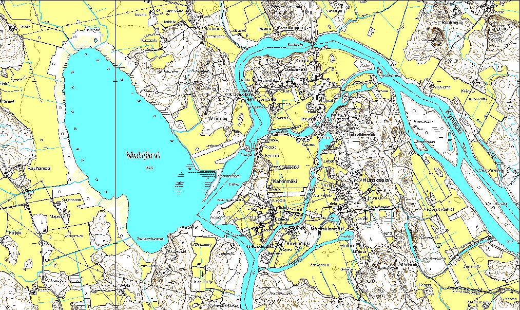 muihin suojelualueisiin kuuluvat Aholan lähdealue ja Valkomarjamustikan kasvusto. (Kaakkois-Suomen ympäristökeskus, 2006c).