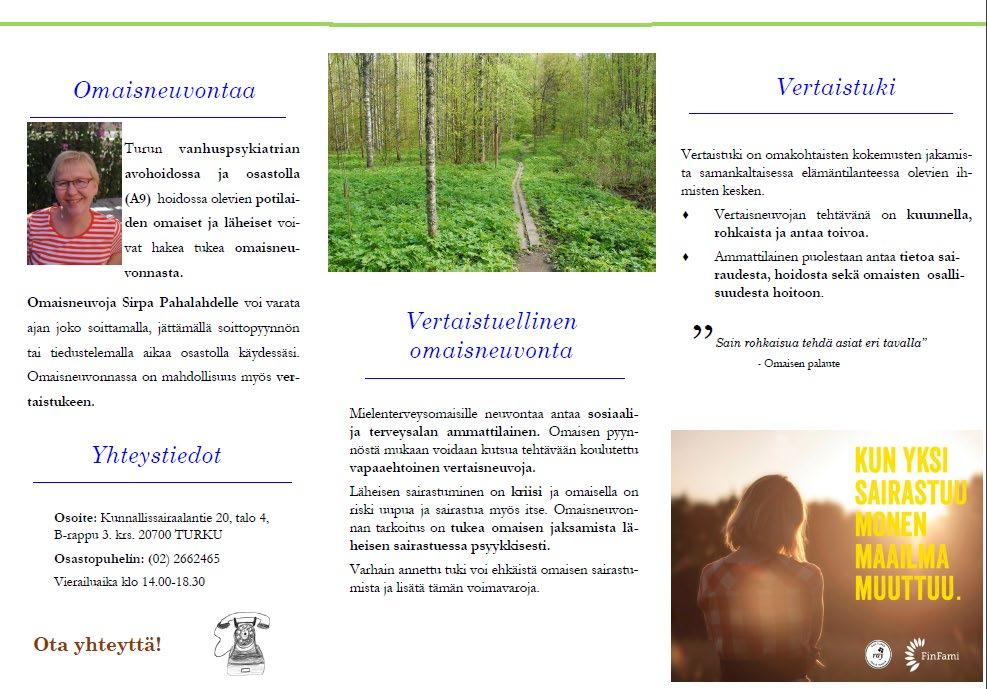 Liite 1 (2b) Omaisneuvonnan esitteet: Turun