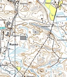 30 6.1.2 Rusko Ruskon suunniteltu voimalaitosalue sijoittuu Ruskon kaupunginosaan entisen Finnwearin tehdasalueen itä- ja koillispuoleiselle pääosin metsävaltaiselle alueelle.