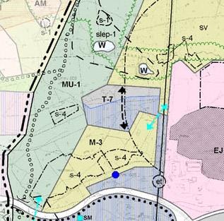 37 Sijoitusalueen länsipuolella on maa- ja metsätalousvaltaista aluetta, jolla on erityistä ulkoilun ohjaamistarvetta (MU-1). Alueella on sallittua vain maa- ja metsätalouteen liittyvä rakentaminen.