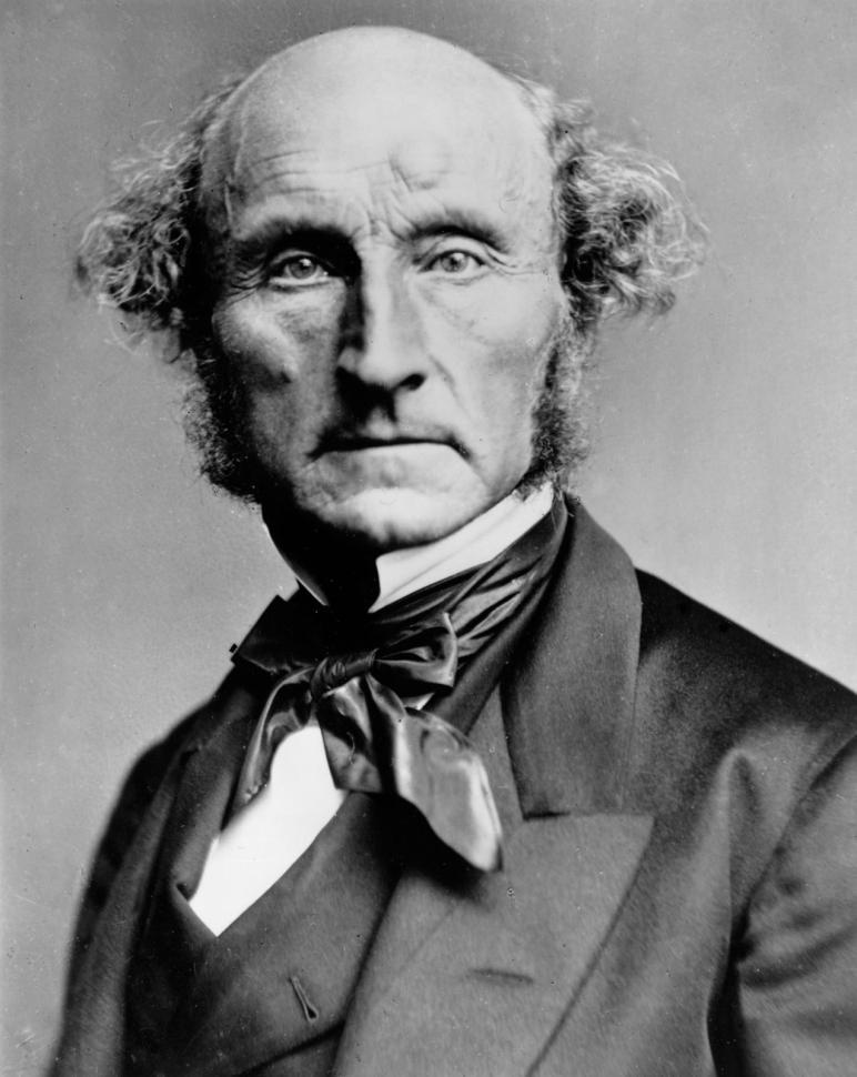 J. S. Mill (1806-1873) Merkittävin brittiläinen 1800- luvun filosofi, empiristi ekonomisti, politiikan teoreetikko, hallitusmies Positiivinen näkemys ihmisestä tiedon kasvu,
