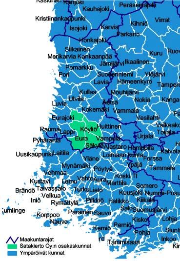 Pilaantuneiden maiden käsittelykeskuksen YVA, Arviointiohjelma 33 5 Arvioitavat ympäristövaikutukset Kuva 15.