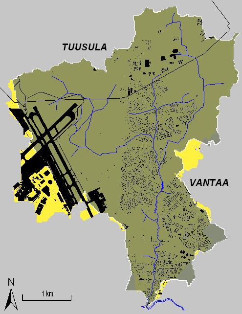 - Mittapisteessä BIO läpäisemättömyyden oletusta vaativampaa eliöstöä Lähde: Tiensuu, M. 2008, Vantaan Kylmäojan tila pohjaeläimistön perusteella arvioituna, Gradu, 43s. 19.5.