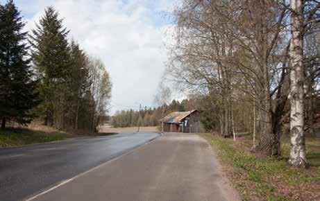 itäreunalla maisemallisesti hienolla paikkaa kohti Tuusulanjokea. 52 Venäläinen topografikartta 1870-luvulta.
