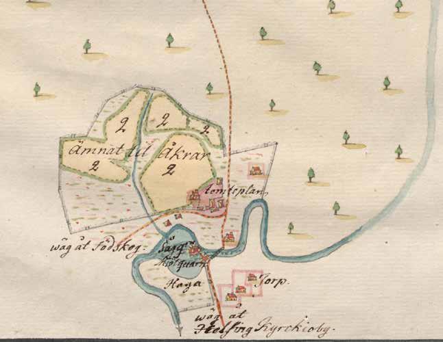 jpg Myllykylä vuonna 1870 venäläisen topografikunnan kartalla.