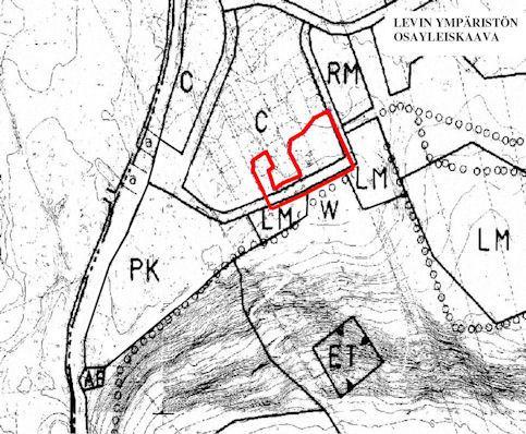 9 Yleiskaava Laadittava asemakaavan muutosalue on Levin ympäristön osayleiskaava-alueella, jonka lääninhallitus on vahvistanut 30.11.1992.