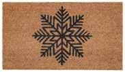 PE648655 VINTER 2017 -kynnysmatto 7,99 Lateksipohja pitää maton paikallaan. Kulutuspinta: 100% kookoskuitua. Pohjan pinta: lateksia.