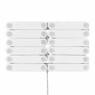 50 PE646323 STRÅLA-led-kattovalaisin 14,99 Sisäänrakennettu valonlähde. Muovia.