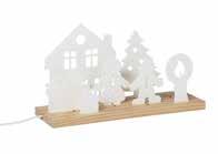 Sisäänrakennettu valonlähde. Muovia. Suunnittelija: Chenyi Ke. Kork. 11cm. Lumihiutaleet 903.659.