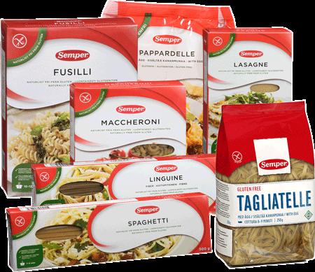 soijaa) Linguine Fiber (sis. soijaa) Makaroni (sis.