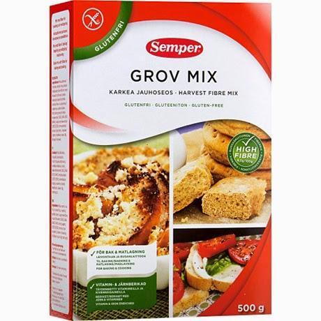SEMPER Fin Mix Grov Mix URTEKRAM Luomu Kuituleivontamix Luomu Tumma leivontami VILJATUOTE Rouheinen