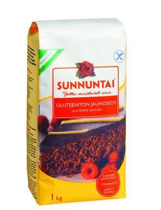soijaa) Täysjyväleipäjauhoseos GLUTEENITTOMAT JAUHOT JA JAUHOSEOKSET (SIS.