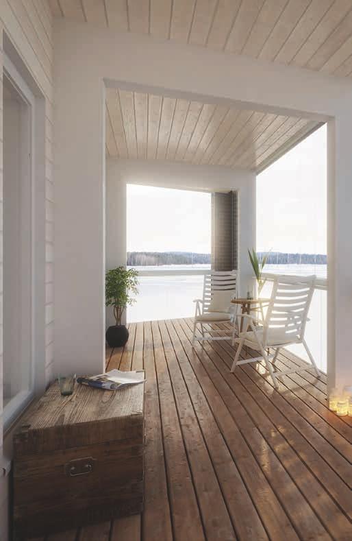 isätilat on suunniteltu maiseman ehdoilla Fokkaan rakennetaan kaikkiaan 47 uutta kotia.