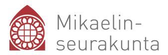 Mikaelinseurakunnan seurakuntaneuvosto 15.3.2017 1 MIKAELINSEURAKUNNAN SEURAKUNTANEUVOSTON KOKOUS Aika Keskiviikko 15.3.2017 klo 18.10-20.
