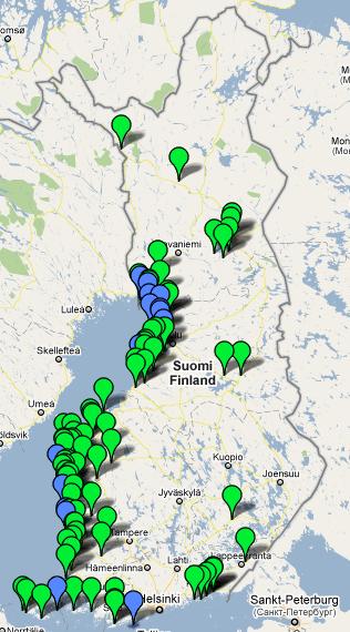 2 Ilmassa suuren kultarynnäkön tuntua... Vuoden 2010 kesällä Suomessa toiminnassa 118 tuulivoimalaa, yhteenlaskettu teho on 147 megawattia (www.tuulivoimayhdistys.