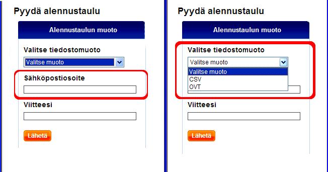 7.2 Alennustaulun pyytäminen Linkki alennustaulun pyytämiseksi löytyy OnnShopin etusivun alalaidasta kohdasta Muodosta hinnastoja.