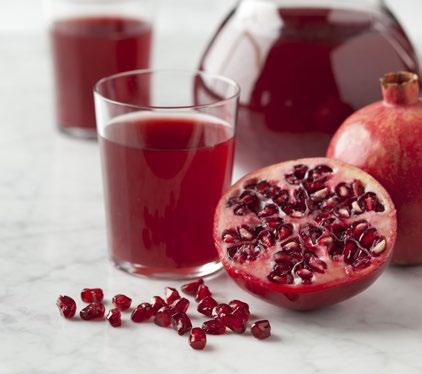 Granattiomenamehu on 100 % tuorepuristettu täysmehu ilman lisätai säilöntäaineita. Granaattiomena sisältää runsaasti vitamiineja, antioksidantteja ja polyfenolisia yhdisteitä.