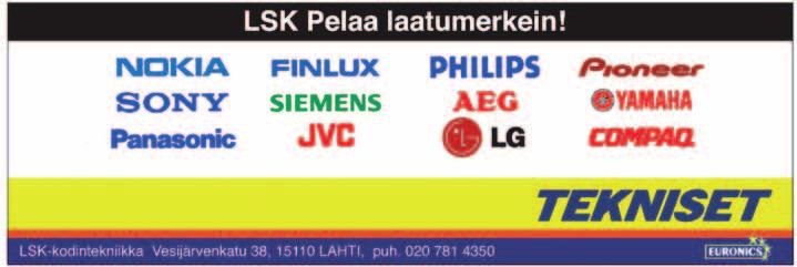 SPAUK ry:tä Lahden alueella tervehtivät: KAIVORINNE OY Kuusamontie 1051 A, 93100 Pudasjärvi Puh.