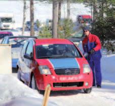 Tuomas on ollut viime kevään kuluessa kilpailemassa rallisprinteissä ja saanut sieltä huimasti kokemusta ja luottoa ajamiseensa.