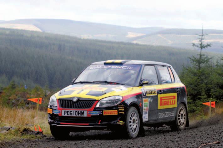Rally Coctail matkaan, kun jo testeissä Skodan elektroninen kaasuläppä hajosi.