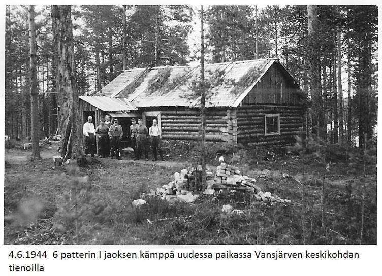 Yrjö Ahonen kertoo: Muutto Vansjärvellä Torstai 30 pv maalisk. Aamusella klo 7.