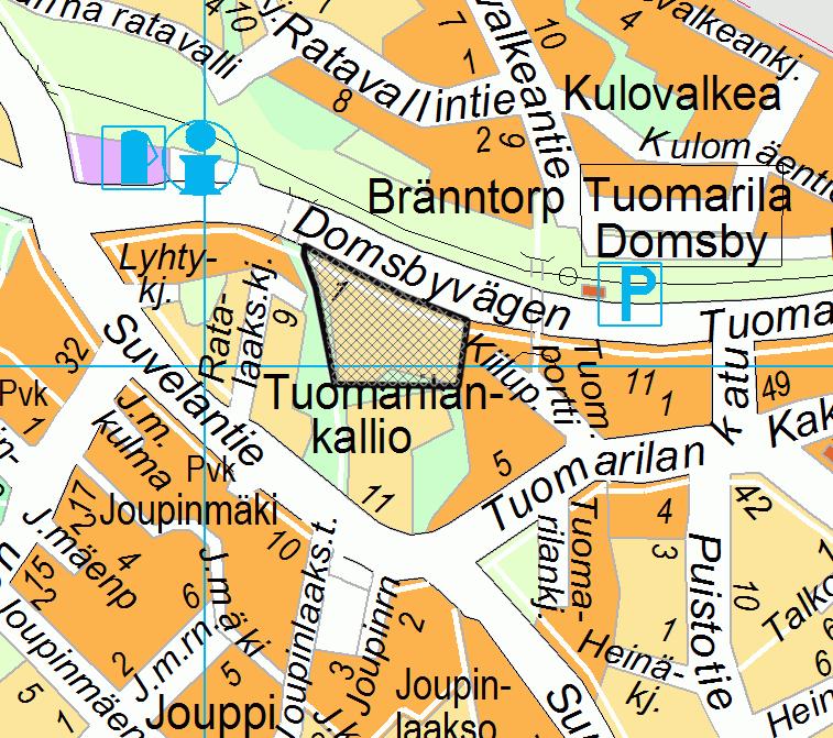 Espoon kaupunki Pöytäkirja 16 Kaupunkisuunnittelulautakunta 04.02.2015 Sivu 48 / 75 rakennusoikeutta. Alueen itäosa muutetaan erillispientalojen korttelialueeksi ja olemassa oleva rakennus suojellaan.