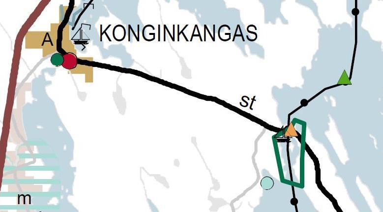 9 4 SUUNNITTELUTILANNE 4.1 Maakuntakaava Suunnittelualueella on voimassa Keski-Suomen maakuntakaava, joka on vahvistettu ympäristöministeriössä 14.4.2009.