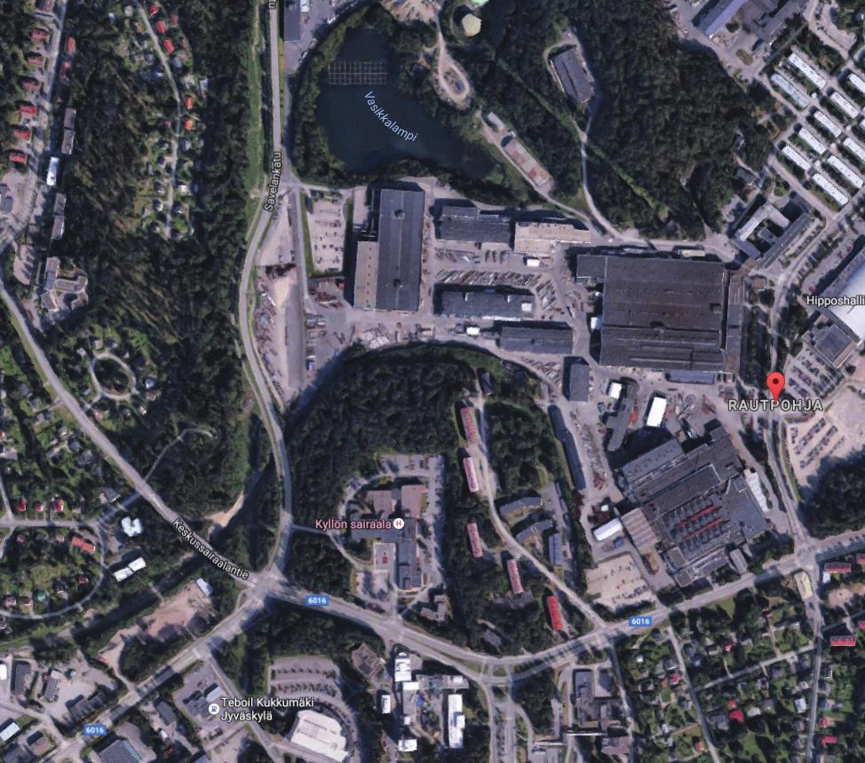 11 Suolahden ratapiha sijaitsee noin 40 kilometrin etäisyydellä Jyväskylän ratapihalta. Se on liian kaukana toimiakseen yhdessä Jyväskylän ratapihan kanssa.