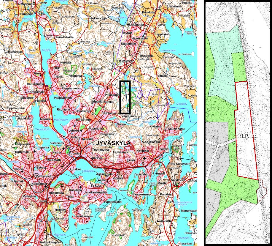 13 4 Itäisen Palokärjen uuden logistiikkaalueen ratapiha 4.