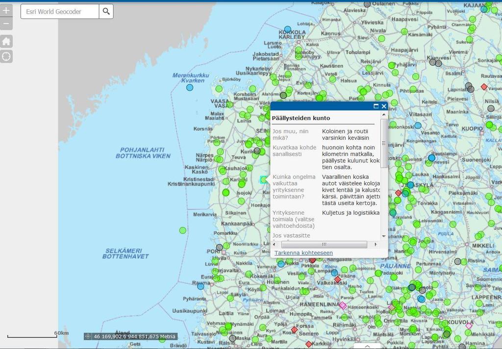 Tietoa väylien kunnosta joukkoistamalla Asiakkaat tuottavat tietoa