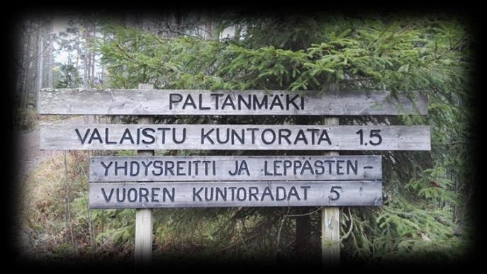 Parkkipaikkoina ovat Tredun ja Rovastinkankaan koulun parkkipaikat. Paikalla on opasteet reiteille. Leppästenvuoren valaistu n. 5 km:n ulkoilureitti tarjoaa useita reittivaihtoehtoja.