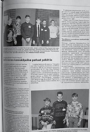 Sopivan tilaisuuden tullen yritämme uudelleen, niin kuin epäonnistuneiden kokeiden suhteen tuleekin.