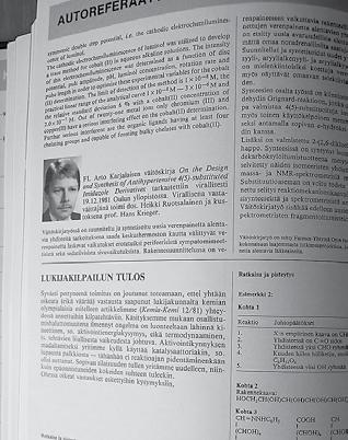 1.1992. A-sarjan voitti Mika Suojarinne Suomalaisvenäläisestä koulusta ja B-sarjan Ari Savolainen Utajärven lukiosta. Tilaisuudessa kuultiin kaksi luentoa. Fil.