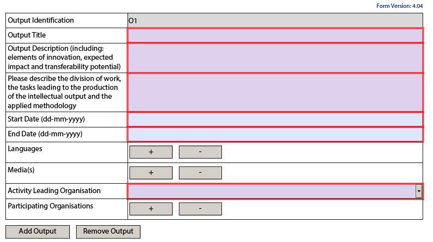 G.1. Intellectual outputs Task 1 Task 2 Task 3 Kenttään mahtuu 5000 merkkiä, joten kuvaa työvaiheita/tehtäviä riittävällä tarkkuudella.