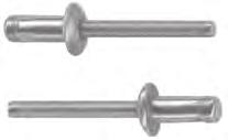 Niitit kestäviin liitoksiin 1511 MASTERLOCK/Kupukanta Alumiini Alumiini Metalliseos (AIMg 2.5) Metalliseos (AIMg 6) Niitin perässä oleva laippa mahdollistaa erittäin vahvan ja vedenpitävän liitoksen.