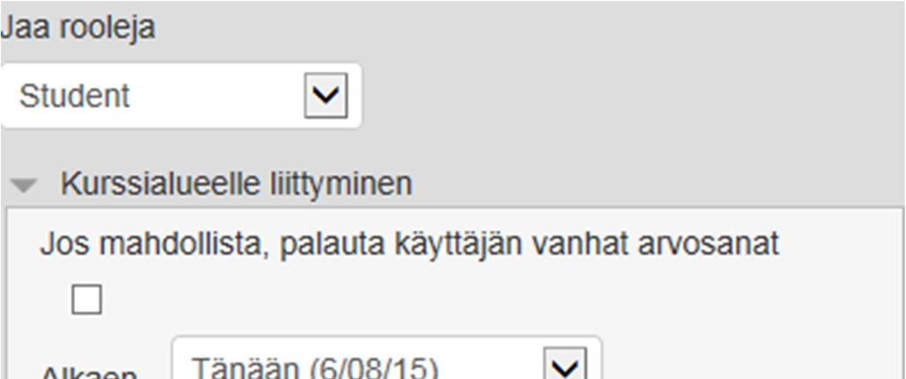 Taulukossa näet kaikki alueellasi jo olevat henkilöt sekä sen, koska he ovat alueella viimeksi olleet, missä roolissa he toimivat, mihin ryhmään he kuuluvat