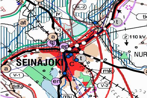 yleiskaava 2003 yleiskaavan periaatteiden mukainen. Yleiskaavassa alue on varattu osin teollisuudelle ja osin palvelun ja hallinnon alueiksi.