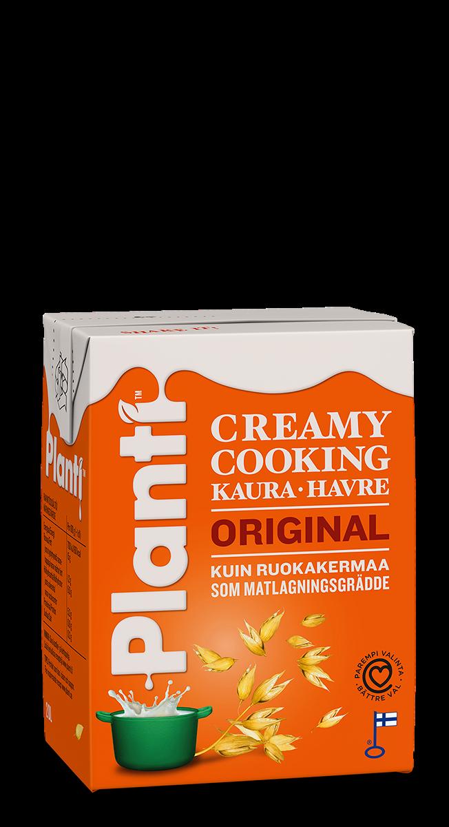 Vaniljakastike Oat Latte Kahvijuoma Oat Mocha Kahvijuoma PLANTI Creamy Cooking Original(ruokakerman tapaan) Creamy Cooking Chili Creamy Cooking Onion (sipuli) Creamy