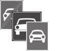 Esimerkki ilmoituksista: Liikennemerkki-informaatio* (RSI) Liikennemerkki-informaatiotoiminto (RSI 28 ) auttaa kuljettajaa havainnoimaan, mitä nopeuteen liittyviä liikennemerkkejä ja tiettyjä