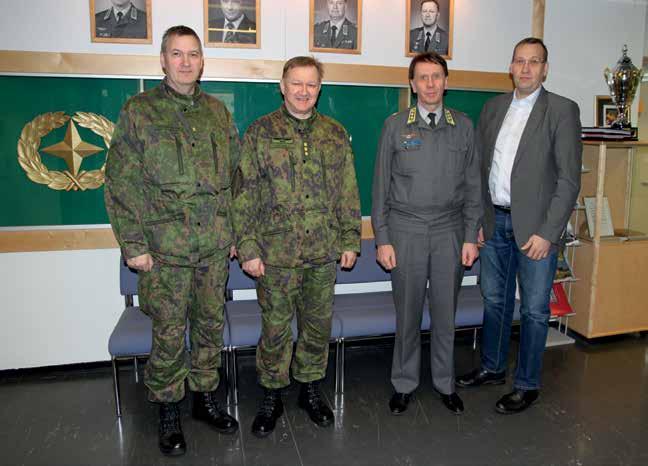 Vierailuja ja tapahtumia Savukosken kunnan edustajat vierailivat Jääkäriprikaatissa.