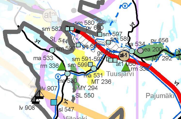 Kyläsuunnittelu Kaavatilanne ja muut suunnitelmat