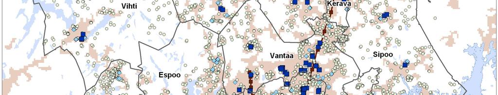 kunnan pinta-ala pinta-ala km² km² asemakaavoitettu osuus kunnan pinta-alasta 118,0 312,2 37,8 % 1