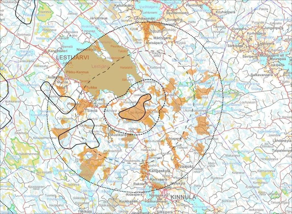 LIITE 1 34 vokkaaksi maisema-alueeksi. Näiden lisäksi maisemavaikutus kohdistuisi asutukseen ja loma-asutukseen.